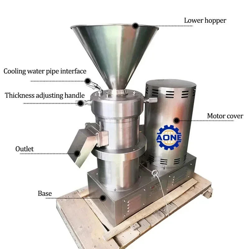 

Машина для измельчения арахисового масла и кунжута Тахини для коммерческого использования на кухне