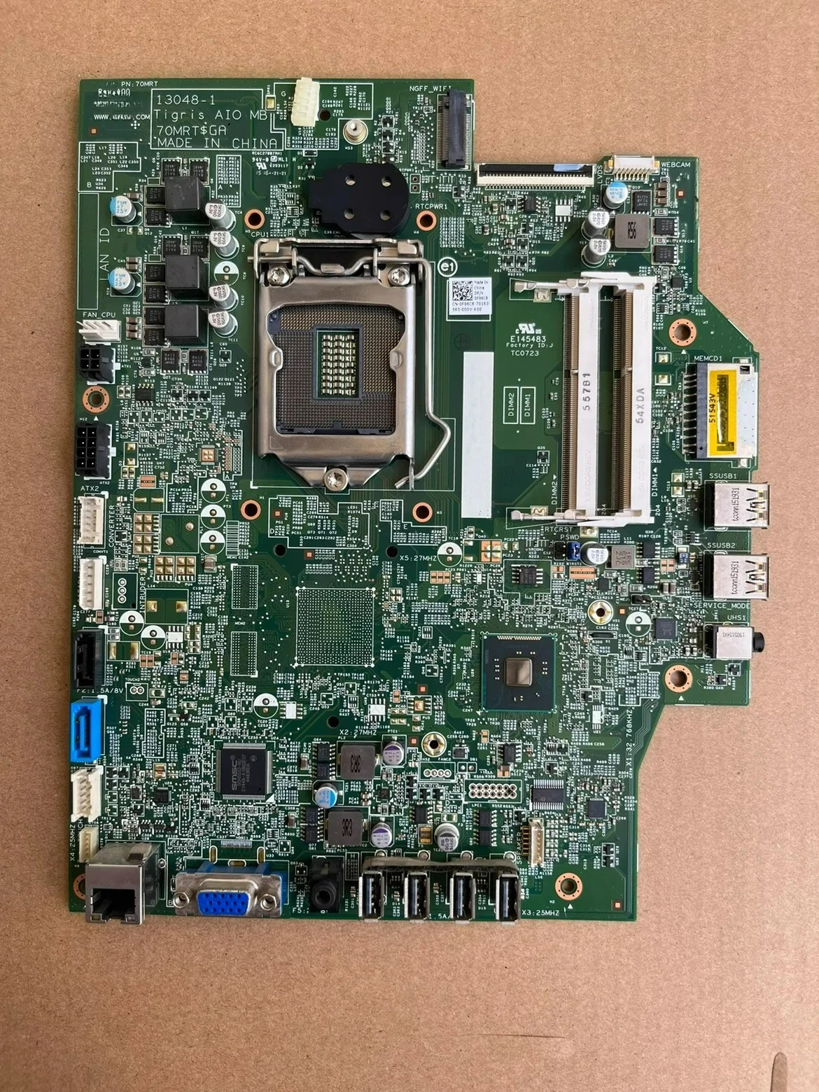 For Dell OptiPlex 3030 3048 main board 01NWJR 0F96C8 (store code: 0870)