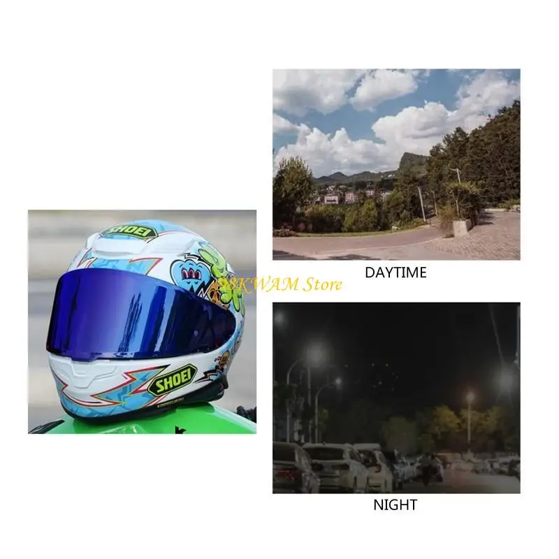 

68UF Мотоциклы козырьки против царапины ветряного экрана Козырька полная поверхность для аксессуаров мотоциклов X14