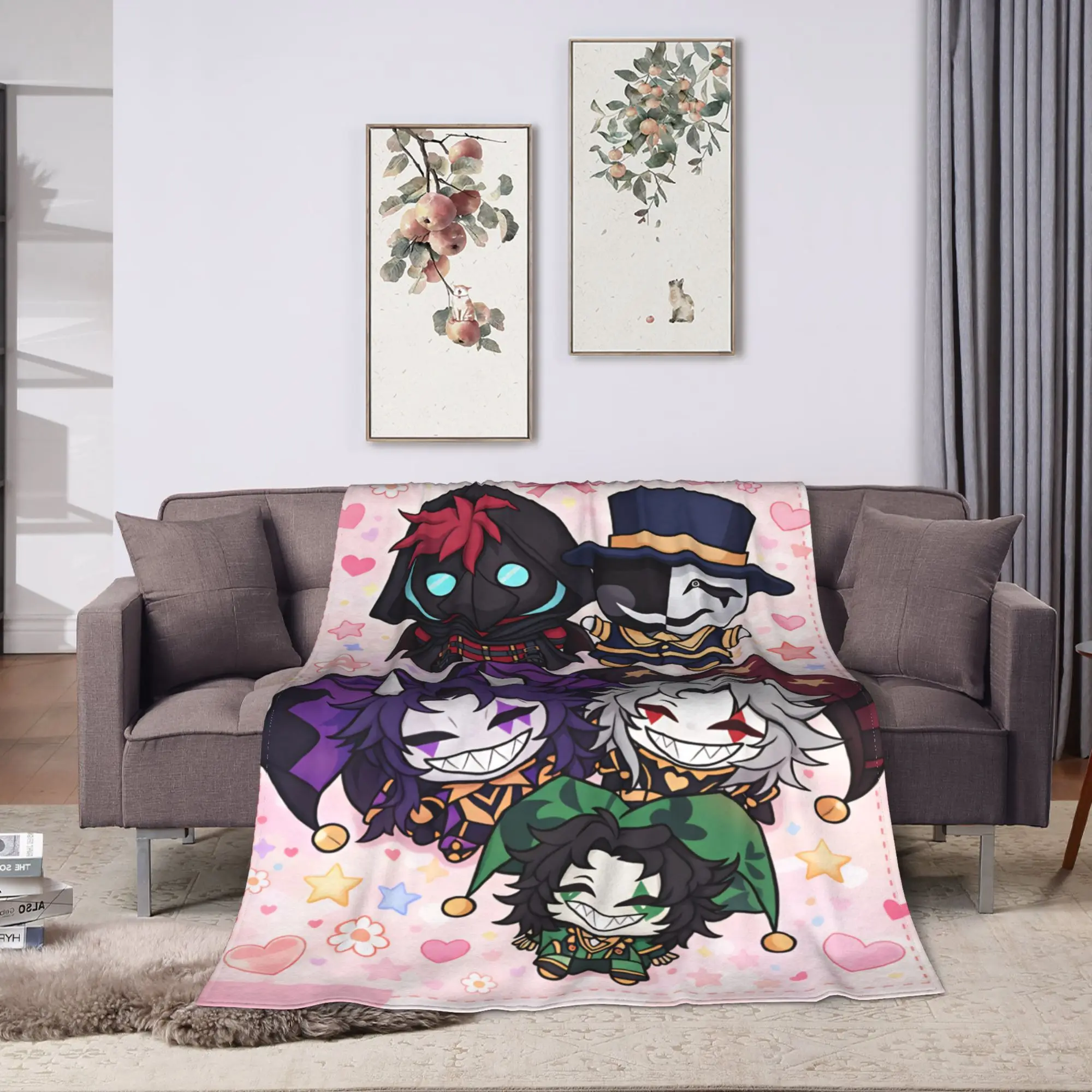 The Freak Circus  Blanket Quality Super Warm  Throw Blanket Winter Girls Boys Bedroom Funny Bedspread