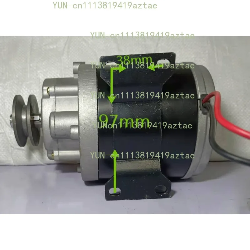 Applicable to DC motor 600W180 to 12V24V/48V pulley, frying machine reel