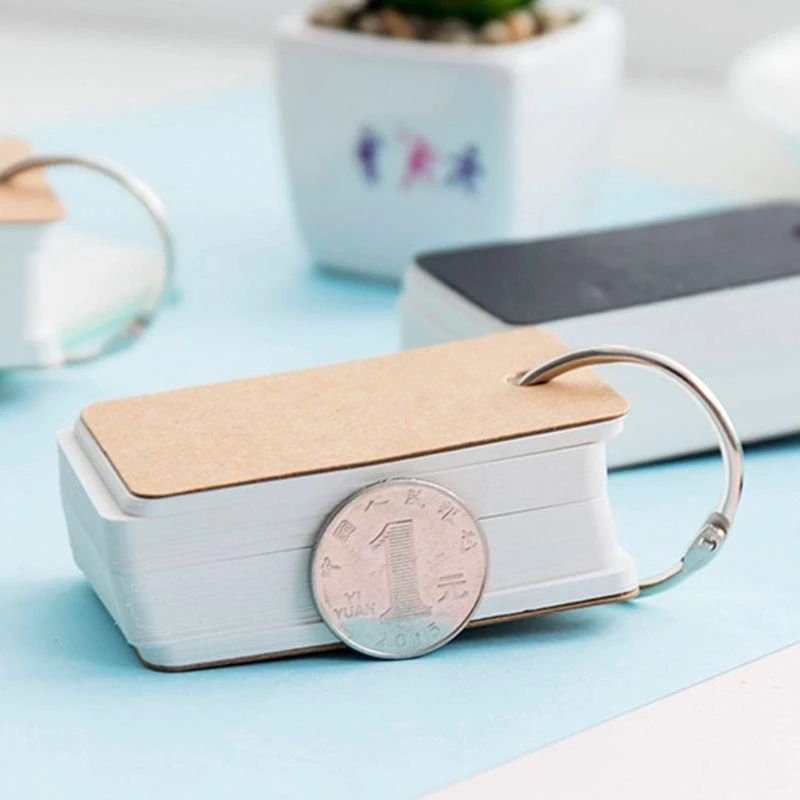 Simple DIY INDEX Cardboard Cover Blank Paper Card Memo Pad закладка для закладки переплета лучшая продажа