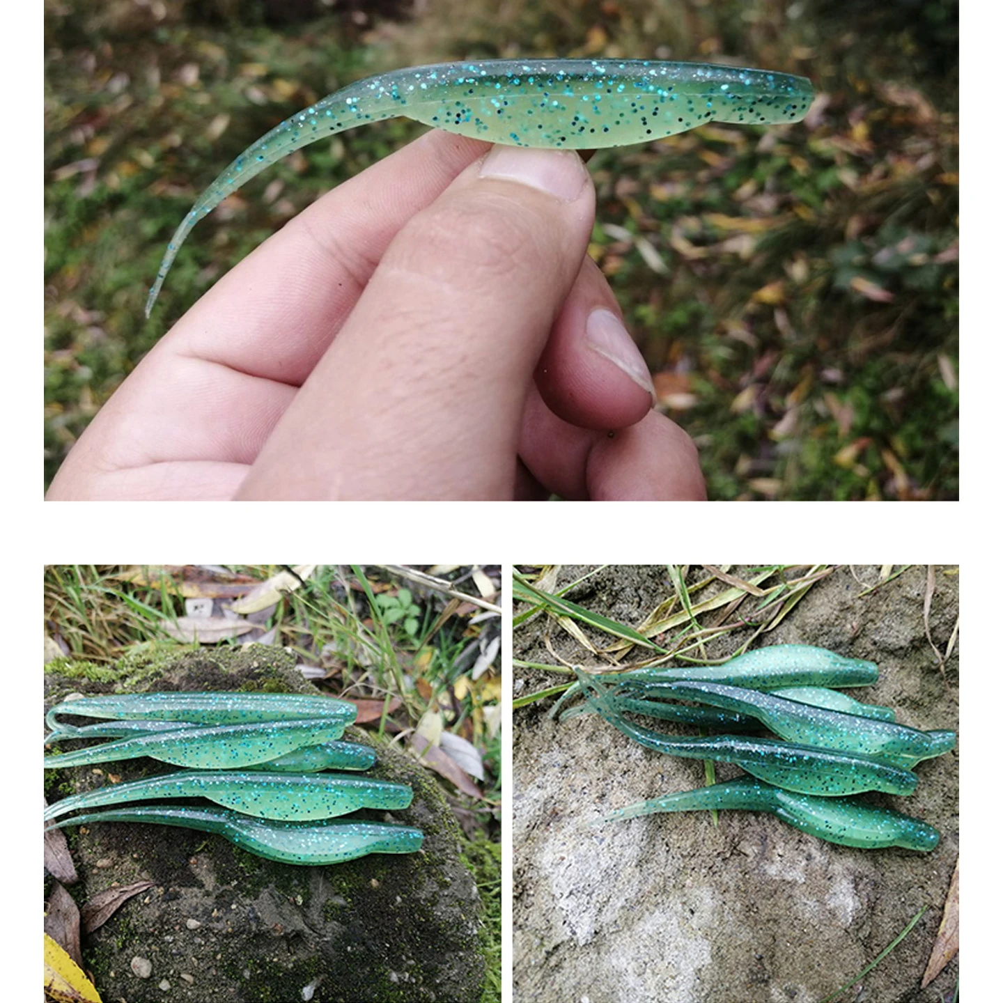 ESFISHING Fishing Lure Super Fluke 90mm 120mm Minnow Isca Fishing Accessories Gulp Leurre Souple Pesca