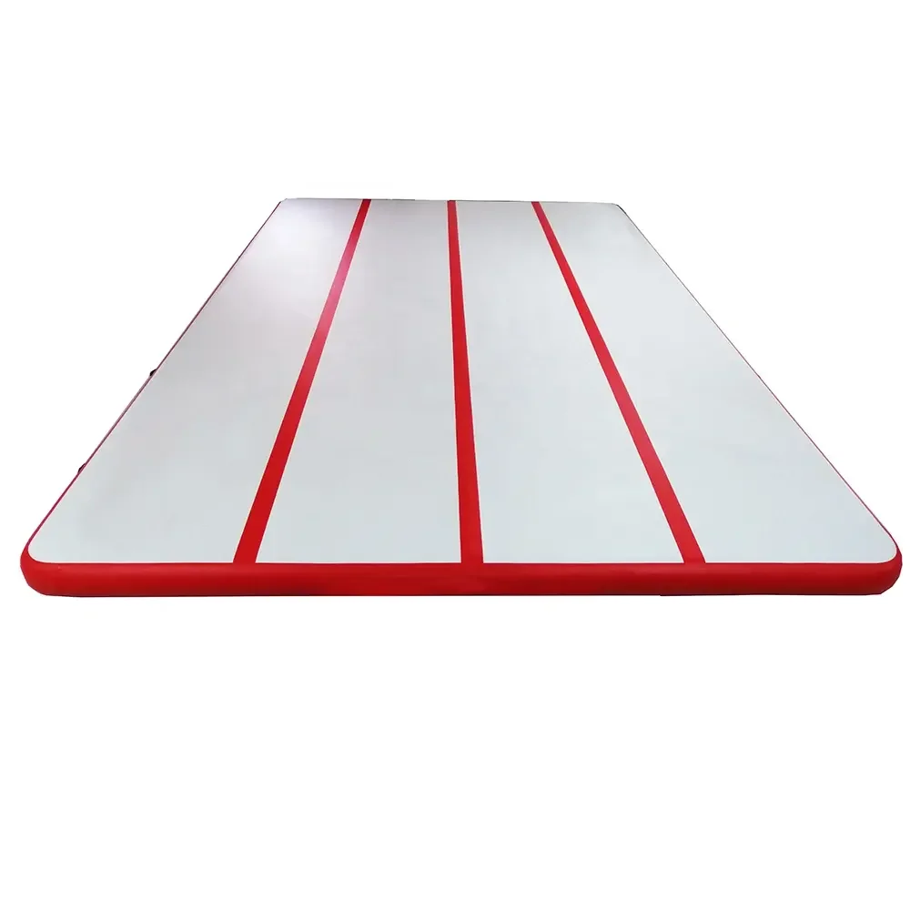 

HIBADOU Inflatable Air Track 6x4x0.2m Gymnastics Air Mat Tumble Track Tumbling Mat Inflatable Floor Mats with Pump