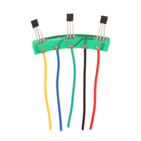 4402 Hall Effect Sensor Electric Motor Hall Sensor Electric Scooter Motor Hall Sensor Board Cable Hall Plate Component PCB Hall
