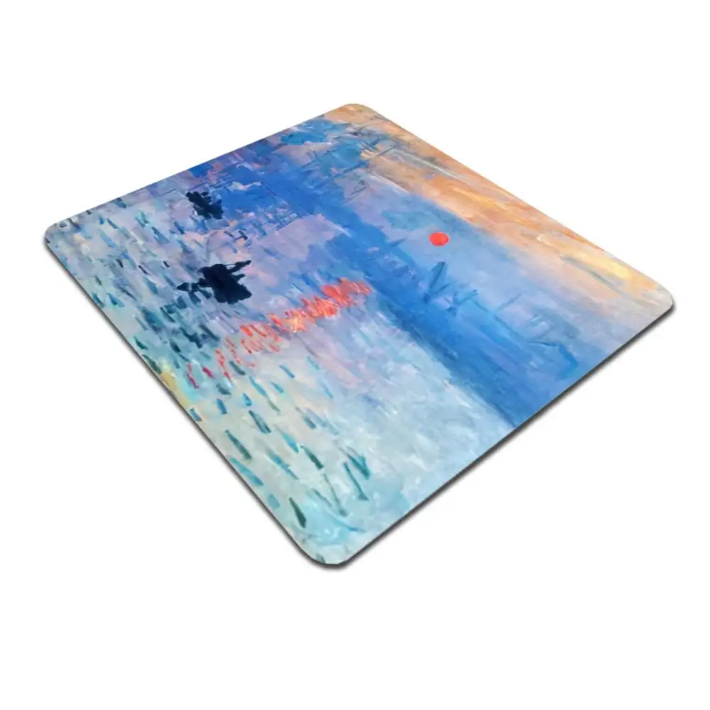Top Quality Claude Monet Art DIYDesign Pattern Game MousepadTop Selling Wholesale Gaming PadMouse