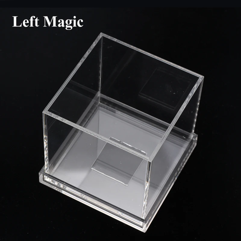 صندوق النقش الخدع السحرية ضوء صندوق شفاف ثقيل ماجيا ساحر محترف عن قرب الوهم الدعائم للتحايل Mentalism متعة