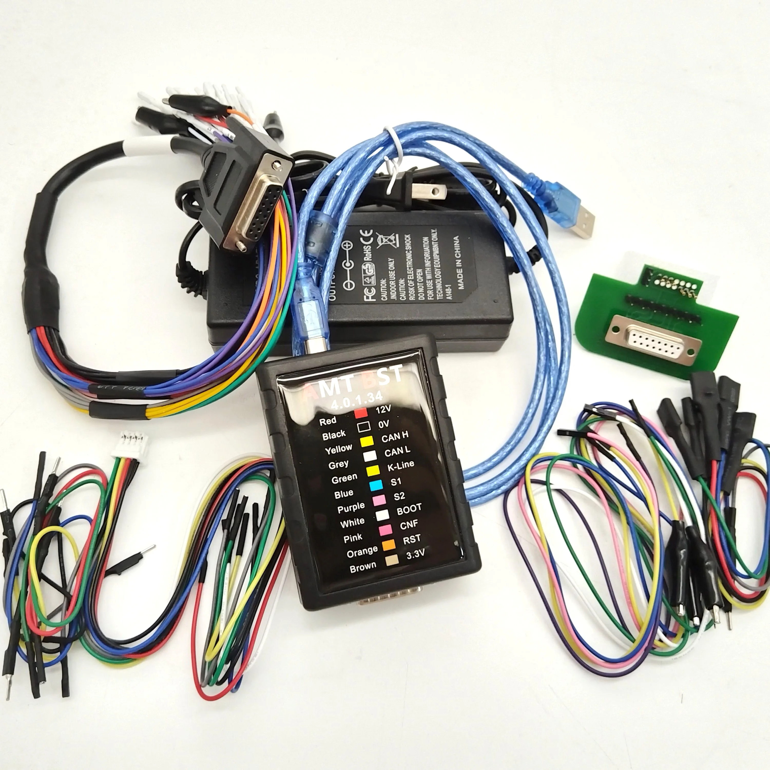 Newest AMT BST ECU BENCH Programming Tools AMT BST V4.0.1.34 V3.1.3.5 Reading & Writing Service Tool Support Multi-brand Car