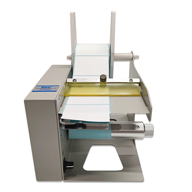 

Easy Adjust Strip Length Automatic Label Dispenser DX130 Sticker Machine Dispenser Table Top Label Dispensers