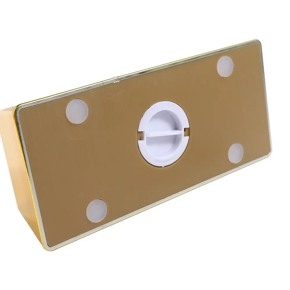 

Unique 1Pcs Simulation Bullion Prop Decorative Gold Bullion Bar Saving Money Box Coin Case Piggy Bank Coin Bank