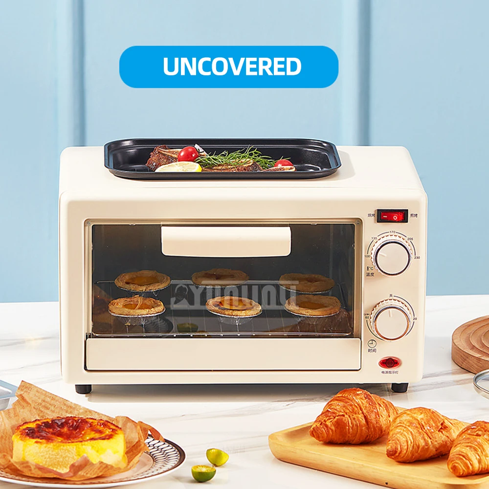 18L Electric Oven Grill Machine Multifunctional Cake Pizza Horno Bake Frying Pan