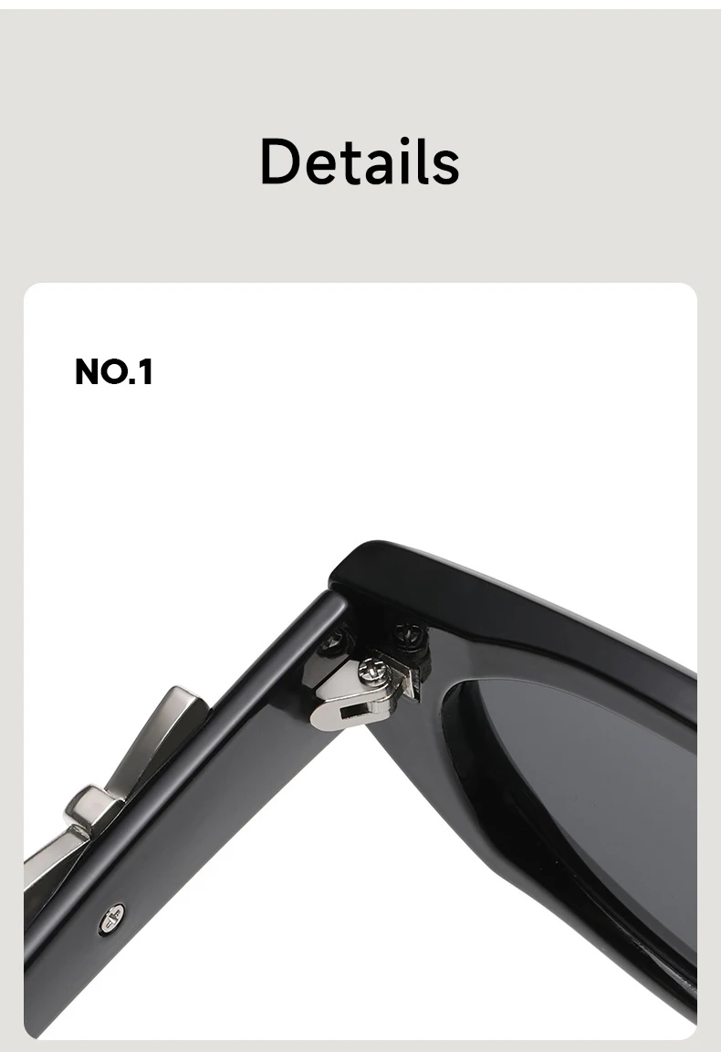 Mode Cat Eye Sonnenbrille Frauen Hohe Qualität UV400 Sonnenbrille Retro Brillen Bogen Verschönerung Oculos Marke Designer Sonnenbrille – Detail 3