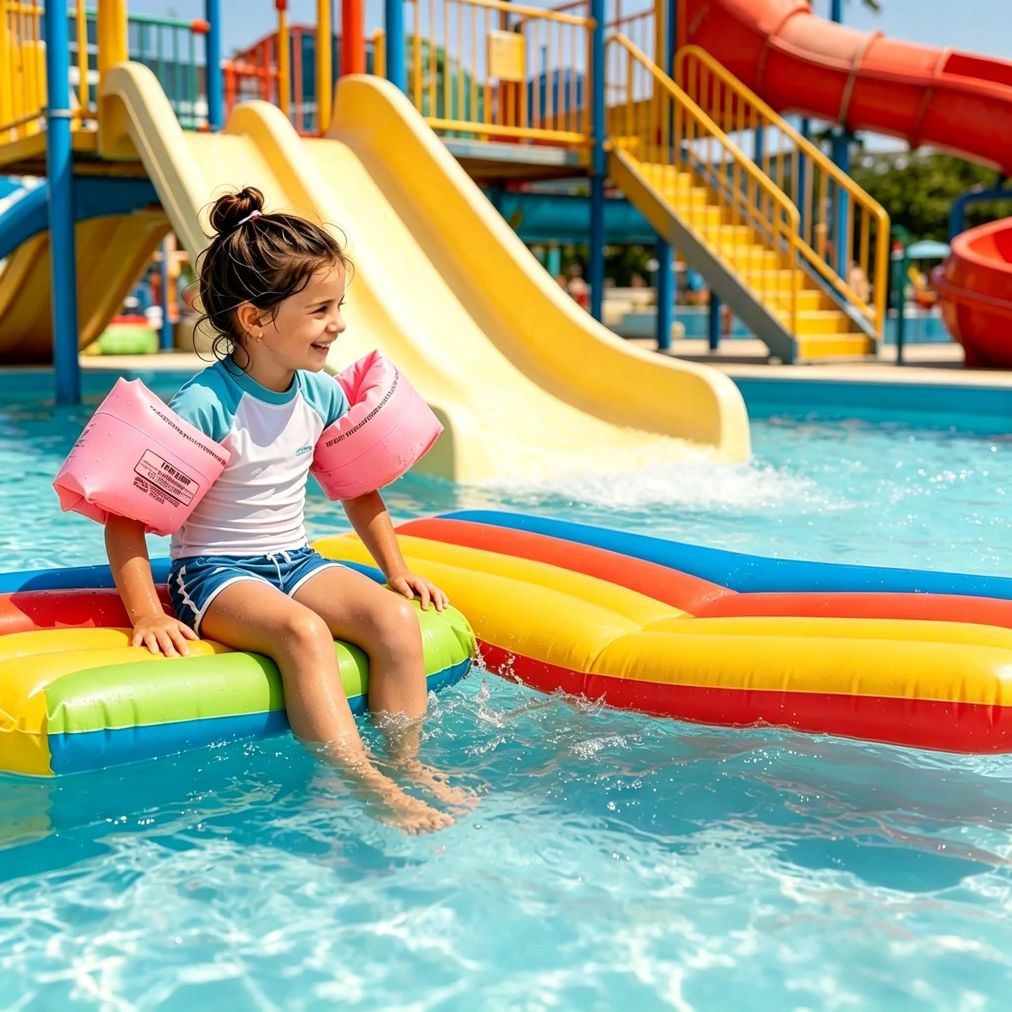 

Набор из 2 надувных плавательных кругов для детей и взрослых, плавательные круги для бассейна для веса 30-150 фунтов.