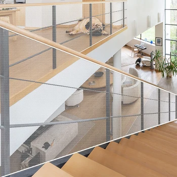 어린이 안전 보호망 다목적 내구성 계단 발코니 난간 레일 가드, 어린이 계단 보호 안전 미세 메쉬 