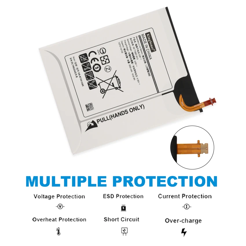 KingSener EB-BT561ABE EB-BT561ABA Tablet Battery For Samsung Galaxy Tab E T560 T561 SM-T560 Tablet Battery Sm-t565 5000mAh