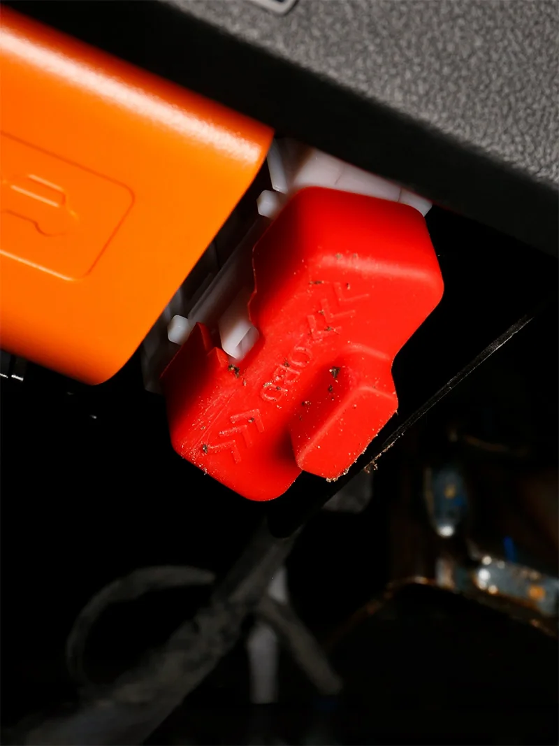 Car OBD Interface Protective Cover Fit for BAIC 212 T01 2024 Modified Car Computer Diagnostic Interface Protective Dust Cover