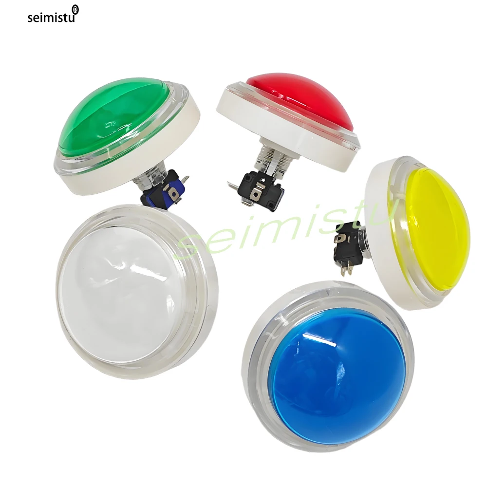 100mm Arcade Big Push Button Beleuchtete Led Antwortschalter Video Rhythmus Von Musik Spiel Verkaufsautomat Münze Arcade Flipper teil – Detail 8