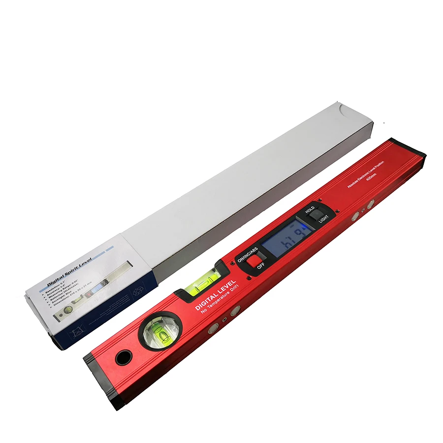 400mm Digital Level Protractor Angle Finder Inclinometer electronic360 degree with/without Magnets Level angle slope test Ruler