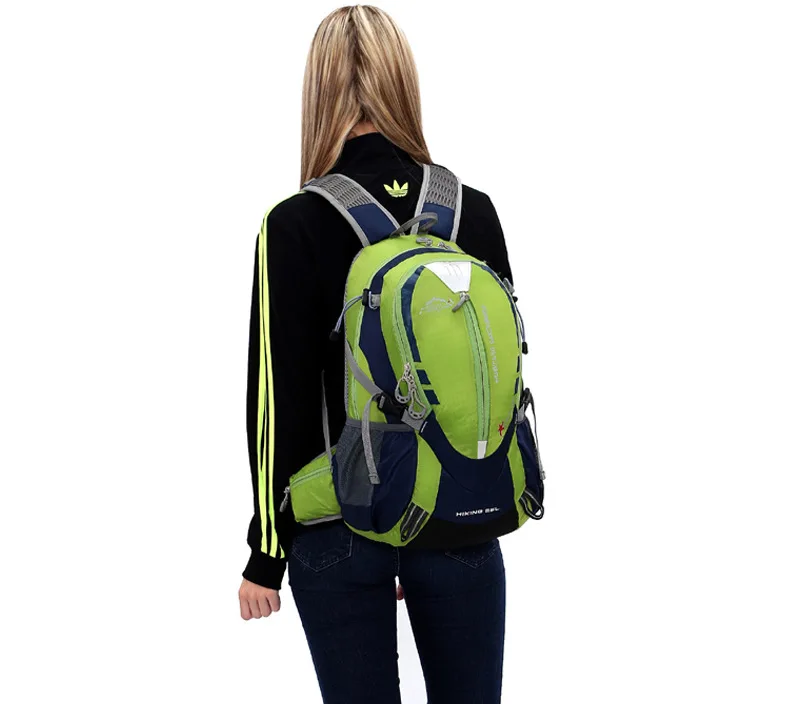 INOXTO 25L Bergsteigen Feuchtigkeitsspendende Rucksack Frauen Radfahren Trail Running Rucksack Männer Marathon Wandern Rucksack 2L Wasser Flasche – Detail 13