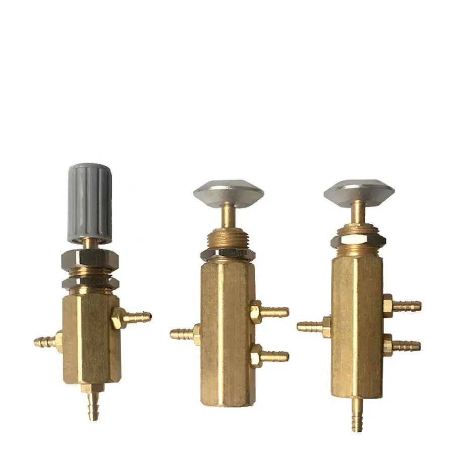 5PCS Dental Water Source Exchange Transfer Adjustor Switch Valve Push-pull Copper Adjust valve SL1203