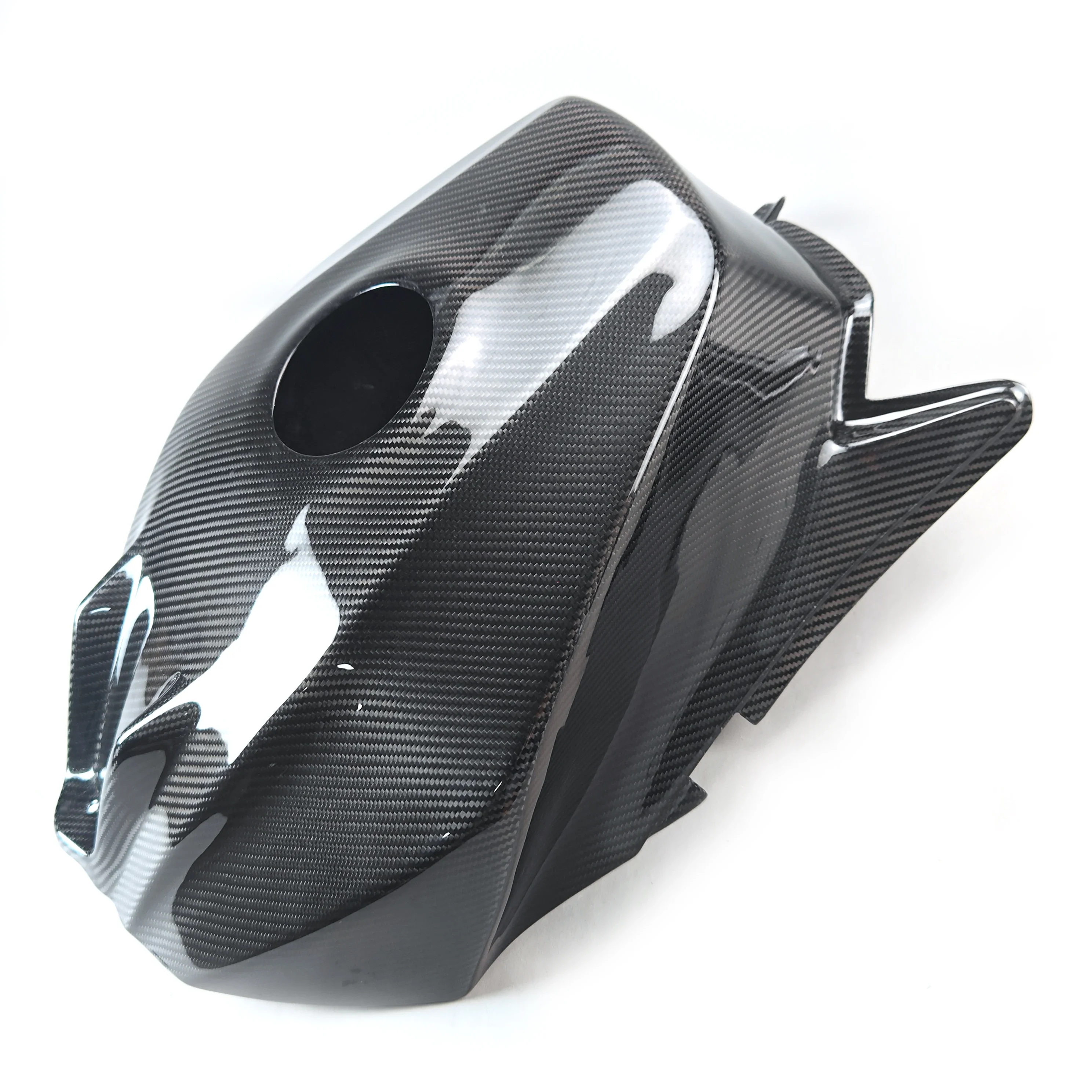 2025 Juego completo de accesorios de modificación de fibra de carbono para Apulia RSV4, incluye guía de parabrisas, sistemas de carrocería de motocicleta de escape