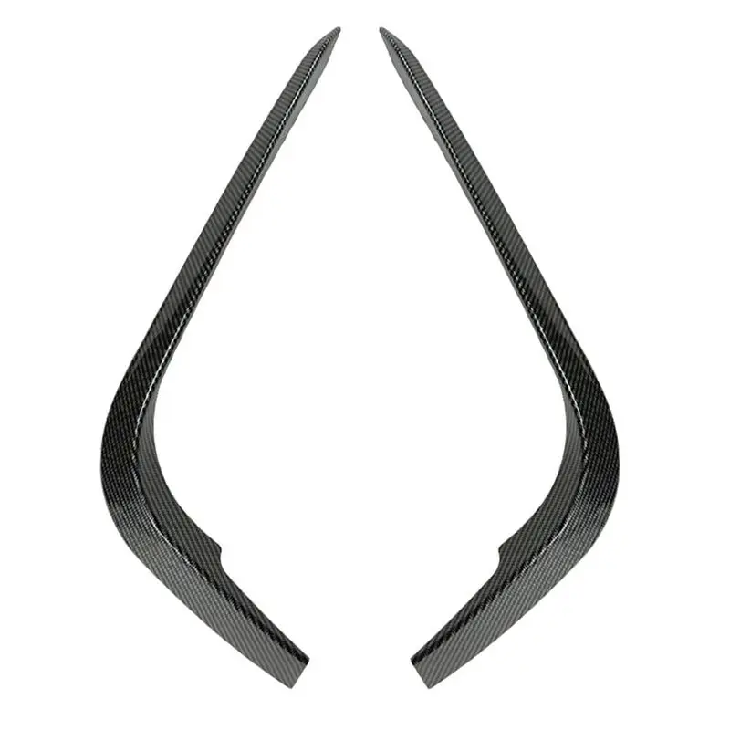 

AEE5-Car Front Bumper Lip Splitter Spoiler Strips For BMW 3 Series E90 E91 M Sport 2005-2008 Air Knife Trims