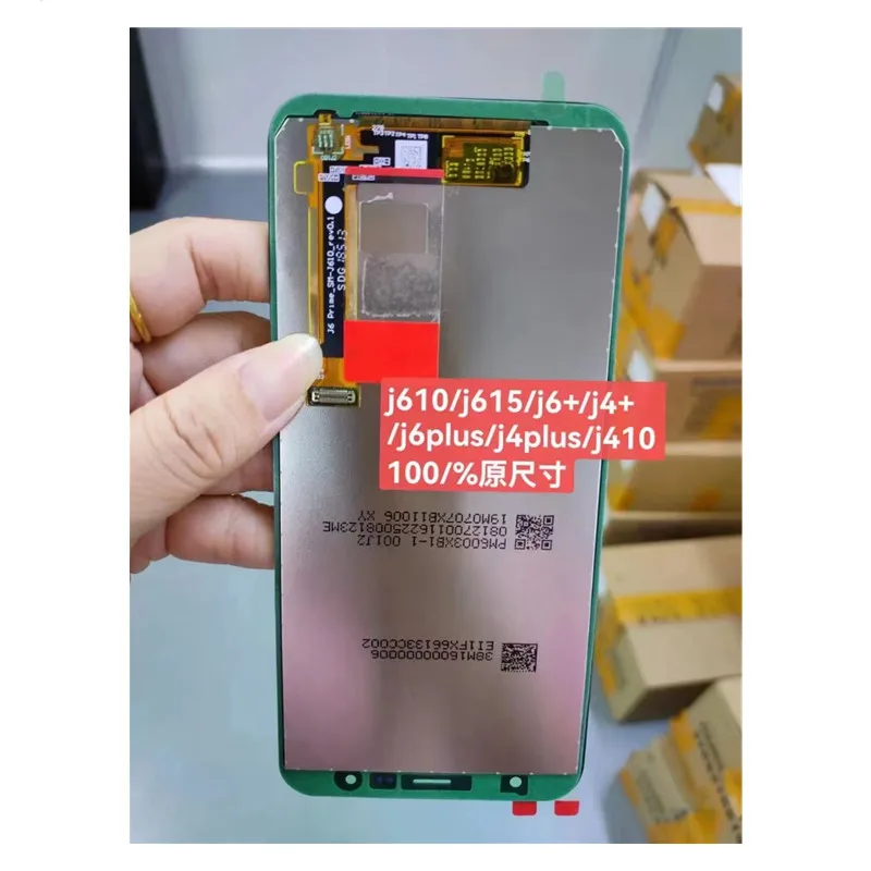 Tested  6.0\'\' LCD For Samsung J6 PLUS J610 J610F J610FN Display LCD Screen replacement for Samsung J610F display screen