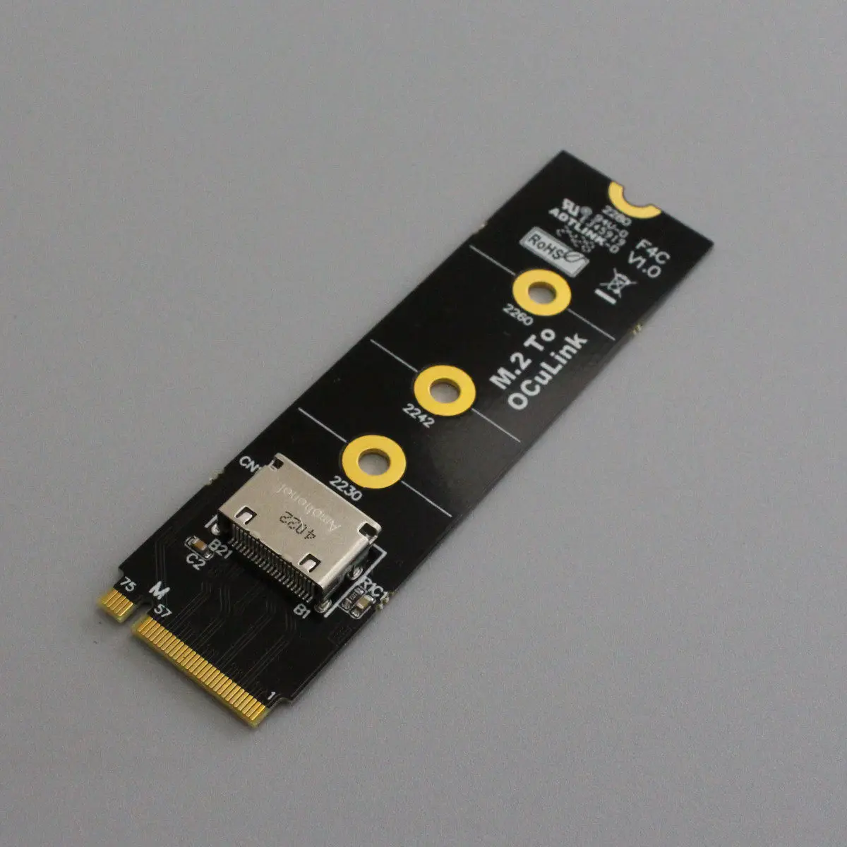 PCIe 5.0 M.2 NVMe to Oculink Adapter F4Q