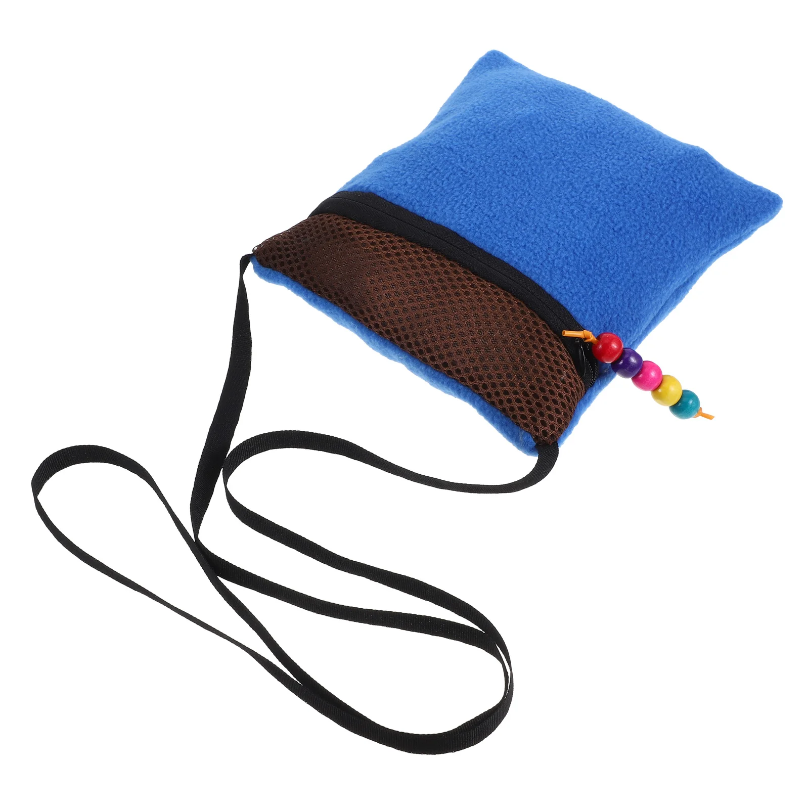 

Small Animal Carrier Hamster Travel Bag Breathable Design Comfortable Warm Interior Soft Lining Multifunctional Use Outdoor