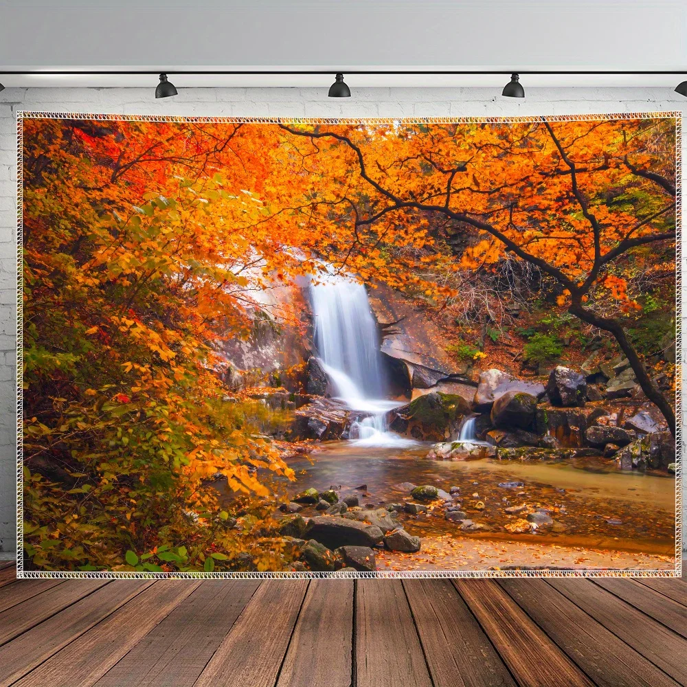 Polyester aesthetic high definition printing hanging cloth, living room bedroom office family room party decoration