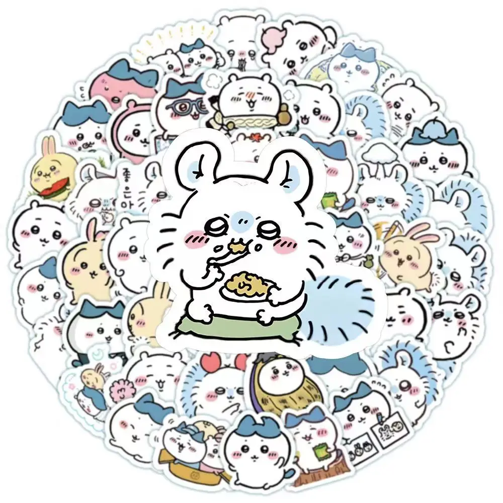 103pcs Chiikawa Cartoon Stickers Cute Hand Diy Usagi Hachiware Mobile Phone Case Decoration Suitcase Waterproof Stickers