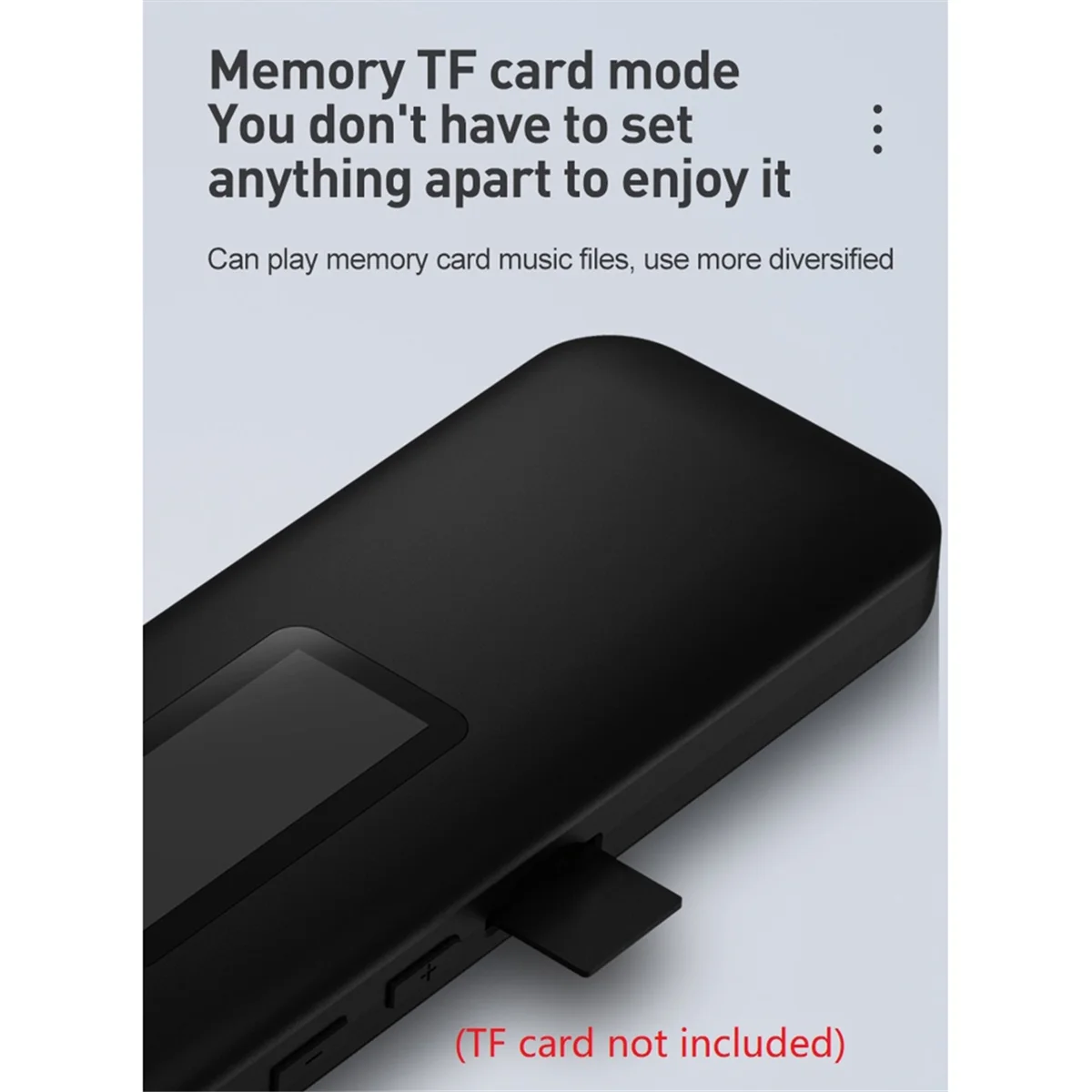 Ftyy Speaker Bluetooth nirkabel, Speaker bawah bantal Bluetooth kotak suara konduksi tulang Stereo Soundbar suara putih