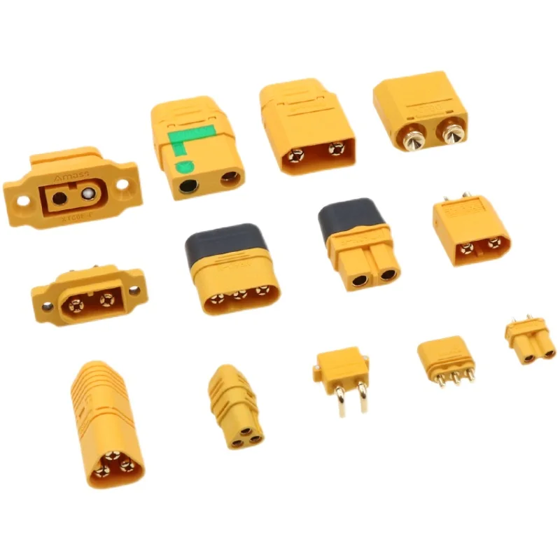 10PCS/LOT XT60H-F Aircraft Model Plug XT90S Connector XT30U High Current Male Female Docking M lithium Battery Charging Plug
