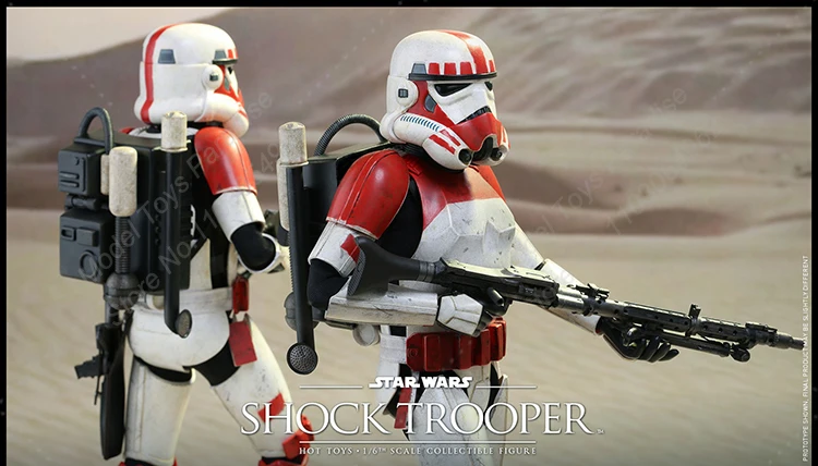 Originale HotToys VGM20 1/6 uomini soldato Star Wars Shock Trooper Set completo 12 pollici Action Figure giocattoli da collezione regali