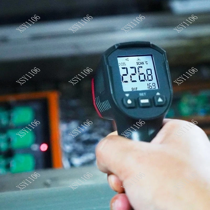 Industrial Infrared Temperature Meter - UT306S/UT306C Non-contact Laser Tester -50~500℃