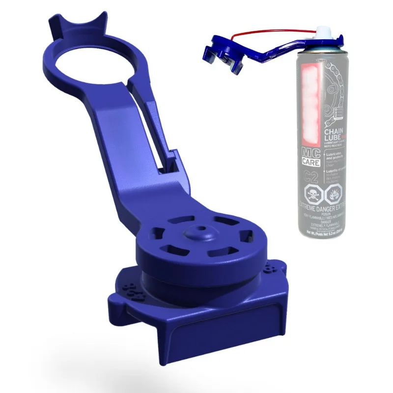 

Motorcycle chain oiler No mess Apply lubricating oil wax degreaser disc artifact