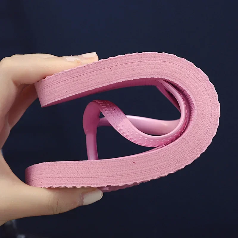 

Однотонные нескользящие тапочки для отдыха для пар, женские летние пляжные шлепанцы, уличные женские вьетнамки, дышащие пляжные сандалии для женщин