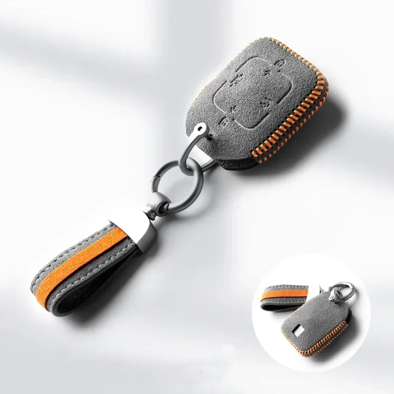 

Чехол для автомобильного ключа, чехол для Zeekr 001 2021 2022 2023, защитный чехол для ключа, автомобильные аксессуары, брелок для ключей