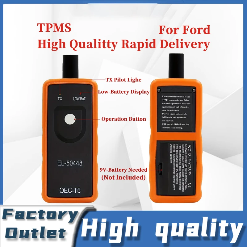 

Подходит для системы контроля давления в автомобильных/Opel, инструмент для сброса EL50448 OEC-T5, датчик контроля давления в автомобильных шинах