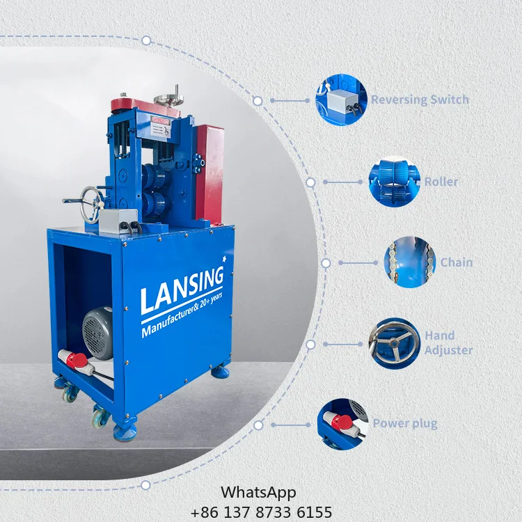 H120-2 20-120mm Scrap Cable Stripping Tool Cable Wire Stripper Machine For Large Wires Big Cable Home Usd High Quality