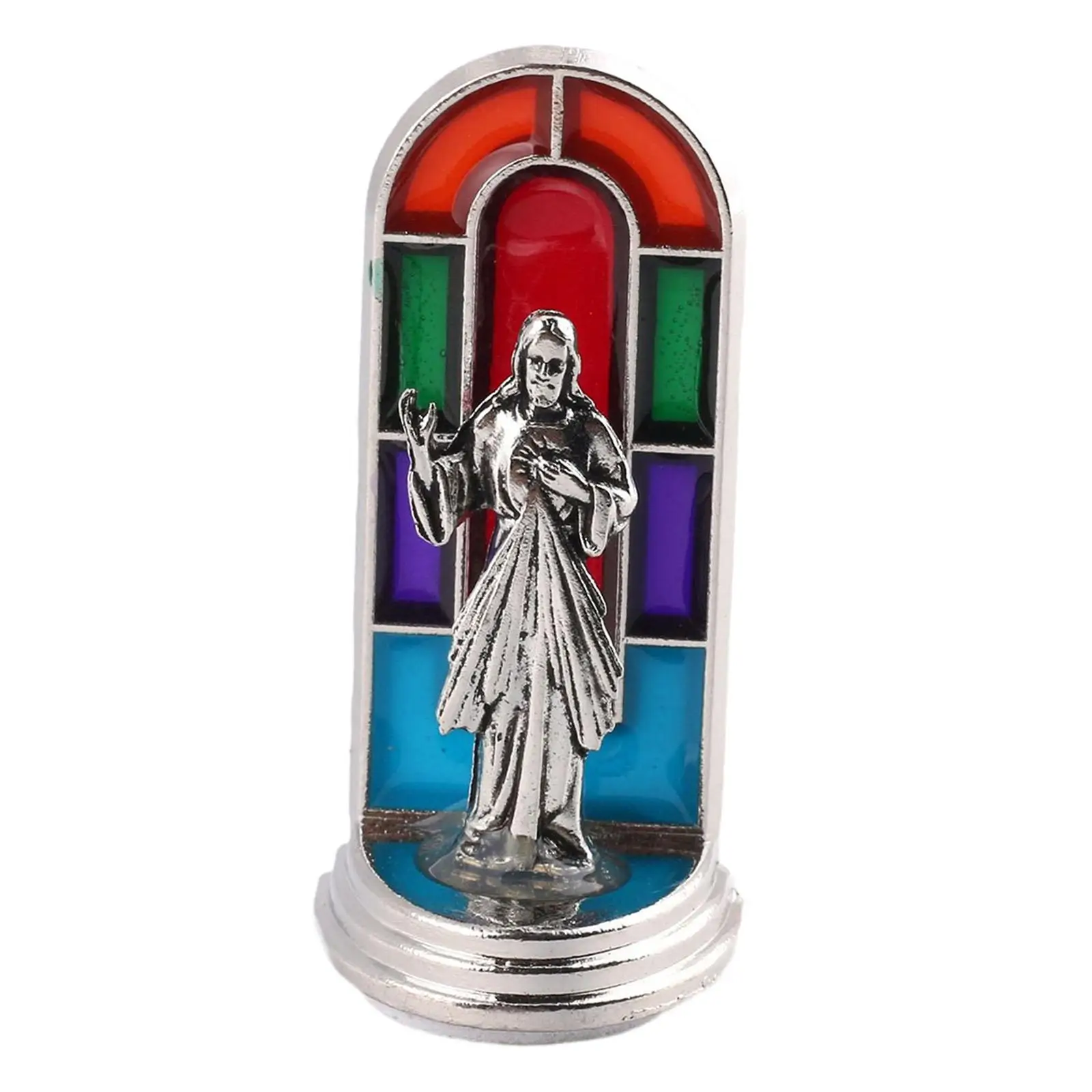 Ornament Statue Religious Statue Souvenir Antique Tabletop Table Ornament Interior Decoration for Churches Gift Collectible