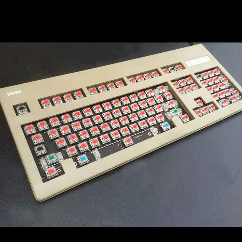 60% 87 OEM ملحقات لوحة المفاتيح الميكانيكية التبديل Pcb مثبت تثبيت 6.25u تعديل مفتاح مثبت لوحة ل Cherry MX