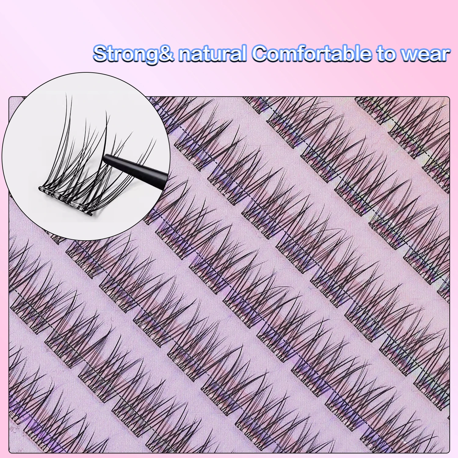 120 個接着済みまつげ 10-12 ミリメートルクロスまつげソフトで軽い自然まつげ着用接着剤不要まつげ韓国メイクツール