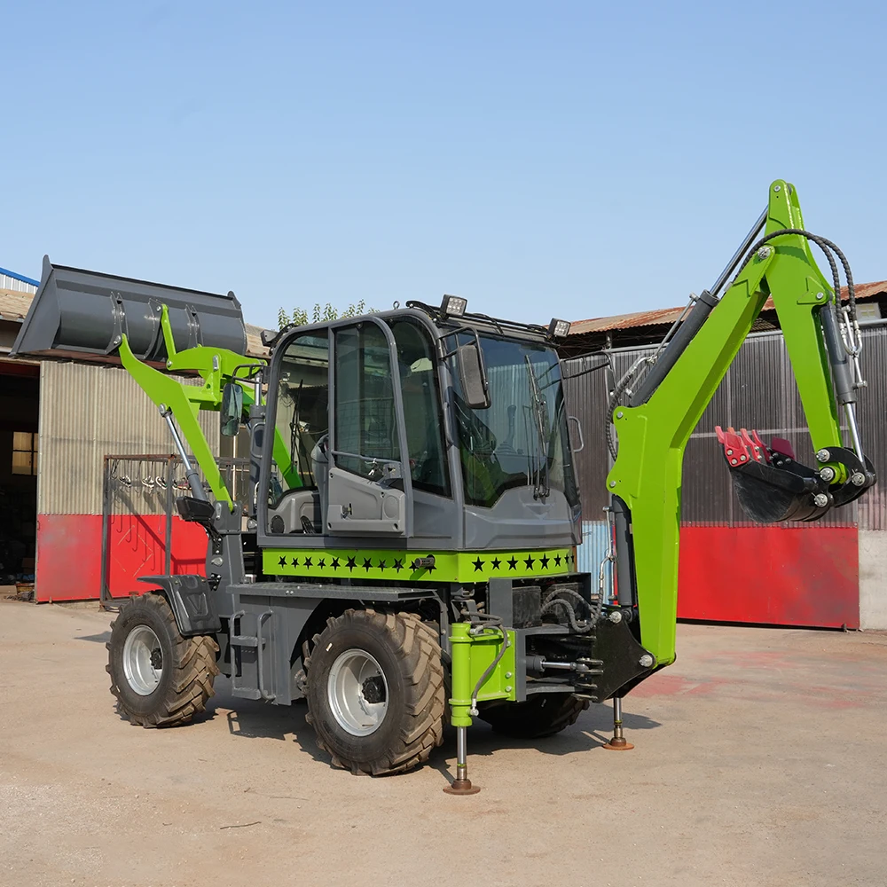 Custom Backhoe Loader Hydrauli - огляд і ціна Farming Agriculture Project