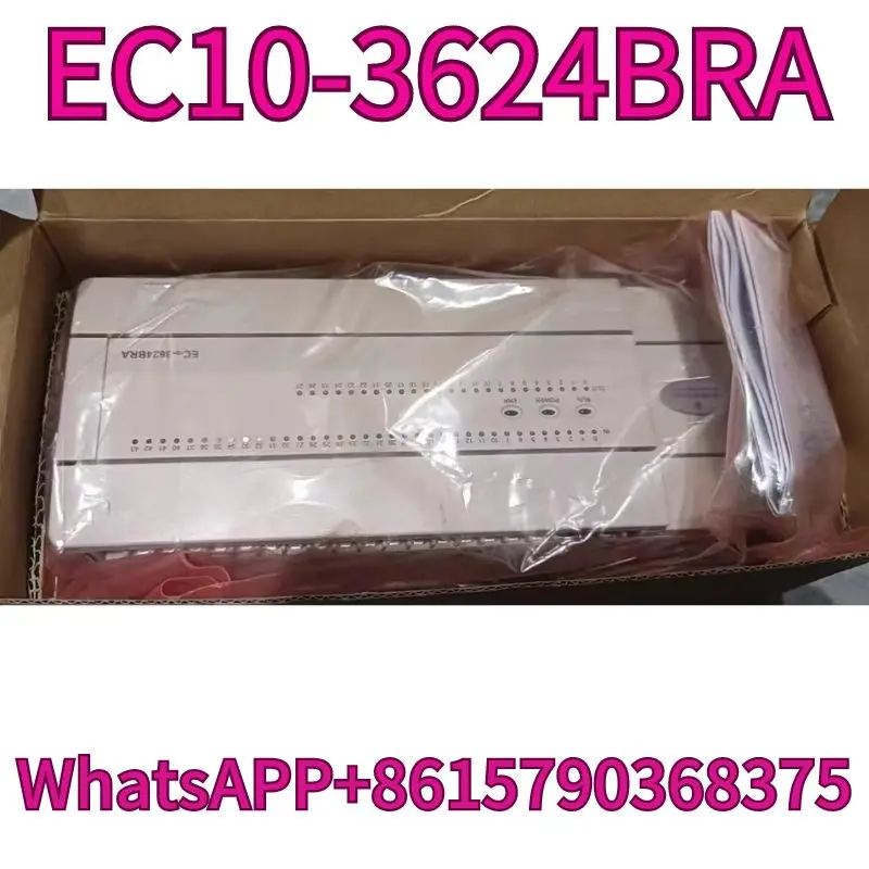 

New PLC programmable EC10-3624BRA with a one-year warranty for fast delivery