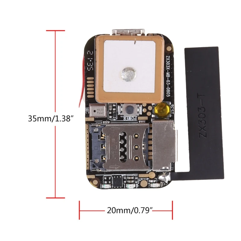 GPS Tracker GSM Wifi LBS Locator Tracking Voice Recorder TF Card