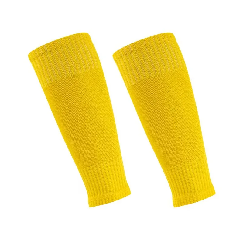 4 Pairs Men's long leg sports knee pads, anti friction and calf socks, player version socks, pressure football socks