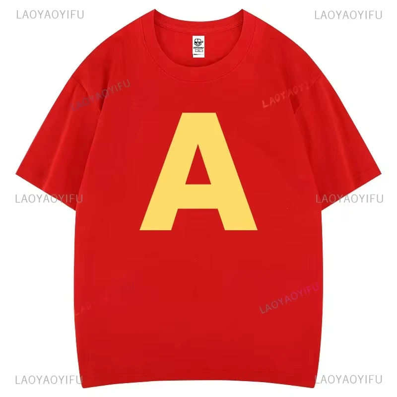 Alvin and The Chipmunks: The Squeakquel's Pullover Woman Manfashion Graphic T Shirts Is Available for Best Friend Cotton T-shirt