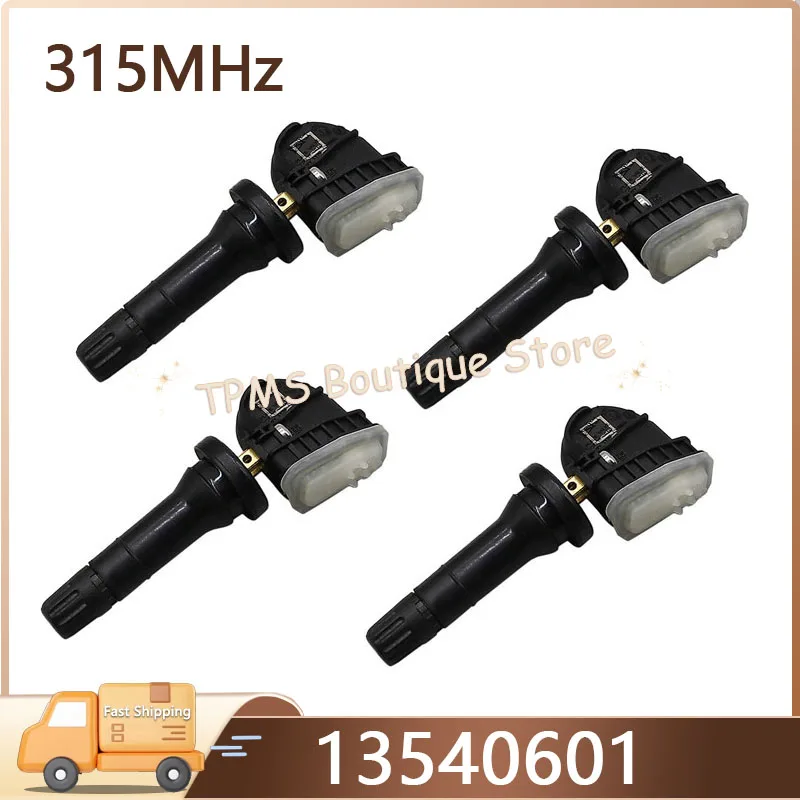 

Tyre Pressure Monitoring System Car Accessories 4pcs 315MHz 13540601 For Buick Cascada Envision Cadillac ATS XTS Chevrolet Volt