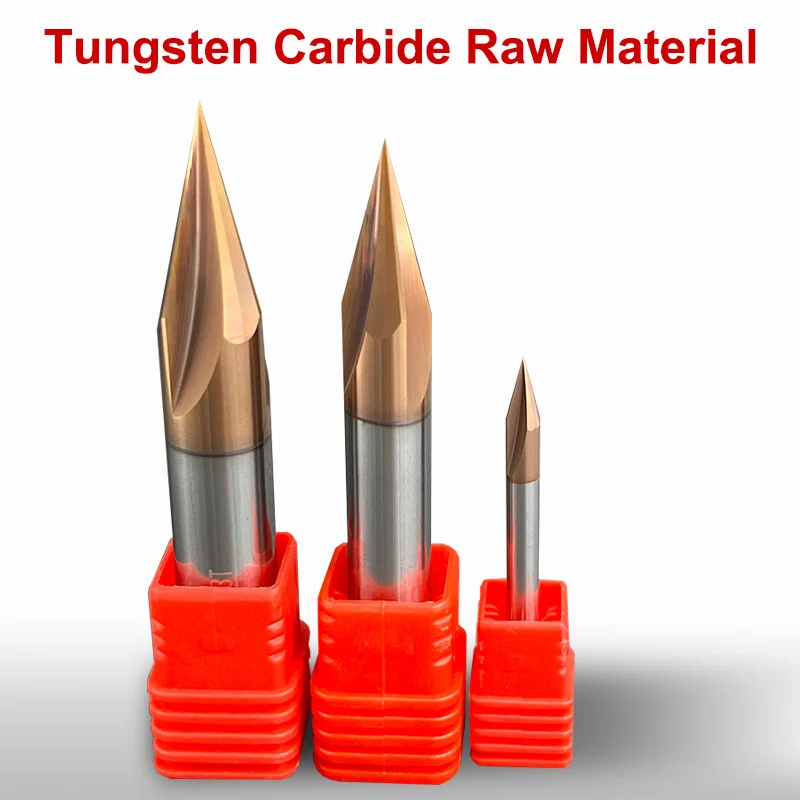 YZH 20°/30° Degree Chamfer Milling Cutter HRC50/HRC55/HRC65 Countersink Chamfer Mill V Groove Diameter3 4 5 6 8 10 12mm